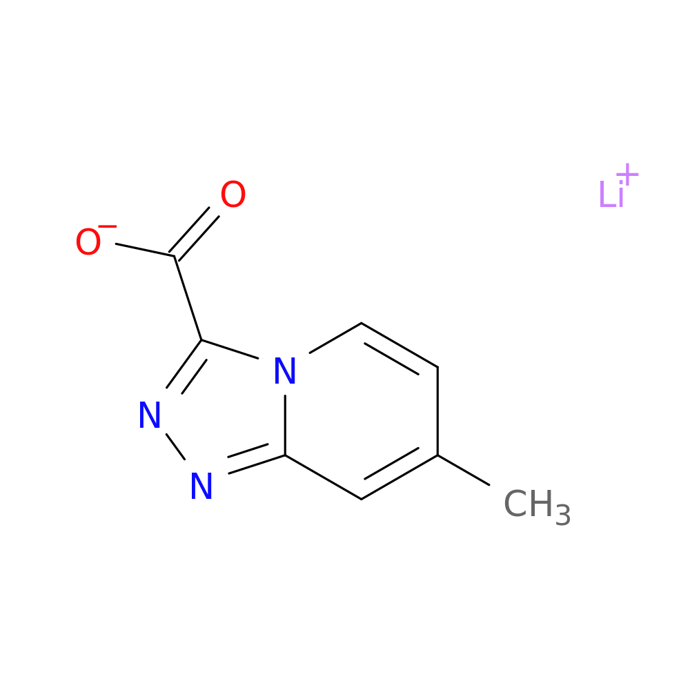 lithium(1+) ion 7-methyl-[1,2,4]triazolo[4,3-a]pyridine-3-carboxylate