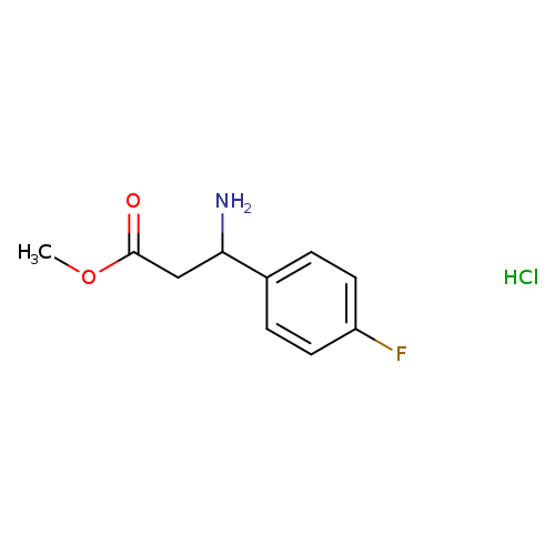 methyl 3-amino-3-(4-fluorophenyl)propanoate hydrochloride