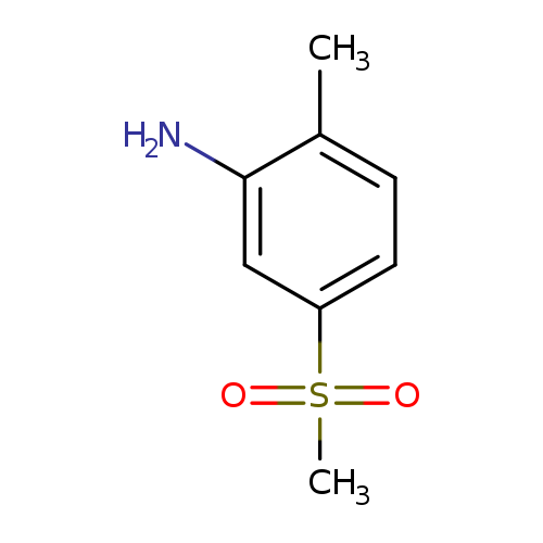 Benzenamine, 2-methyl-5-(methylsulfonyl)-