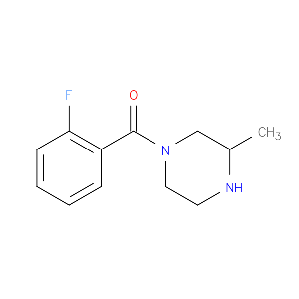 (2-Fluorophenyl)(3-methylpiperazin-1-yl)methanone