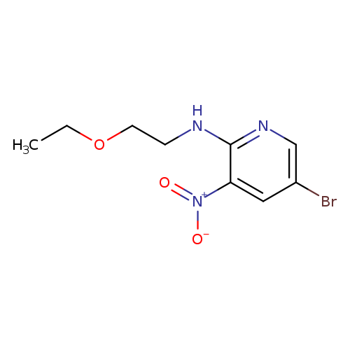 5-Bromo-n-(2-ethoxyethyl)-3-nitro-2-pyridinamine