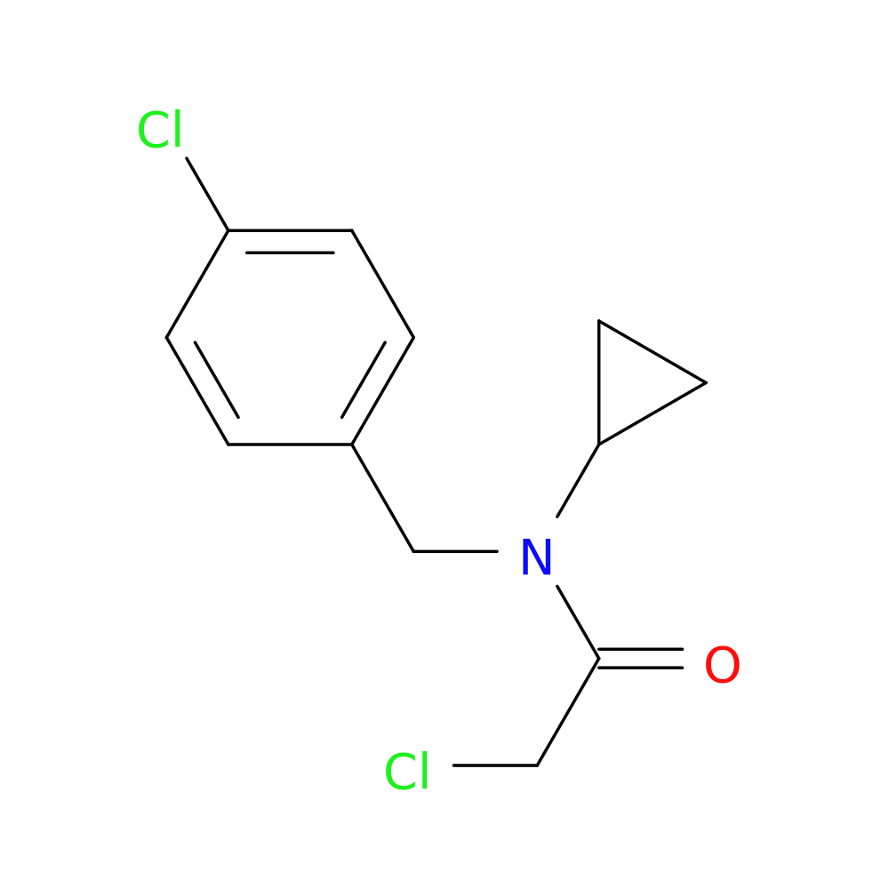 2-Chloro-N-(4-chloro-benzyl)-N-cyclopropyl-acetaMide