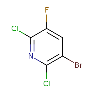 Pyridine,3-bromo-2,6-dichloro-5-fluoro-