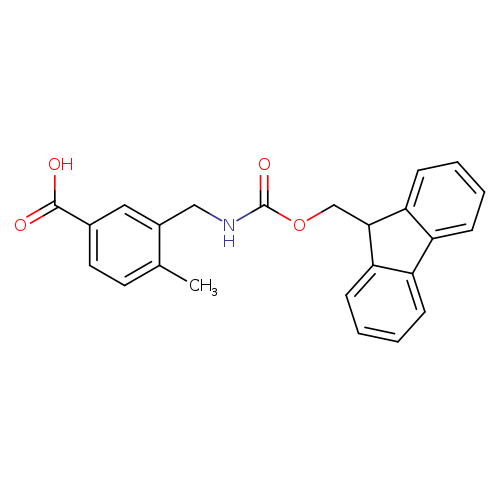 3-[({[(9H-fluoren-9-yl)methoxy]carbonyl}amino)methyl]-4-methylbenzoic acid