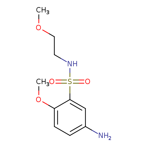 5-amino-2-methoxy-N-(2-methoxyethyl)benzene-1-sulfonamide