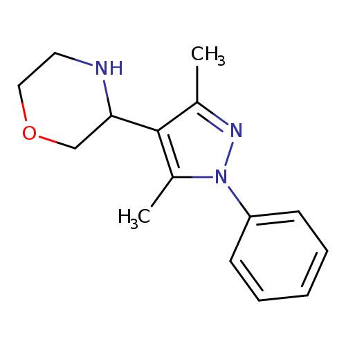 3-(3,5-Dimethyl-1-phenyl-1H-pyrazol-4-yl)morpholine