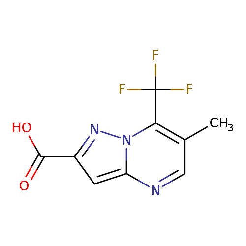 6-Methyl-7-(trifluoromethyl)pyrazolo[1,5-a]pyrimidine-2-carboxylic acid