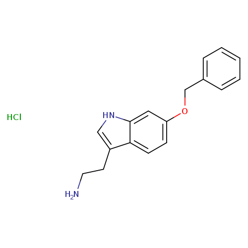 2-[6-(benzyloxy)-1H-indol-3-yl]ethan-1-aminehydrochloride