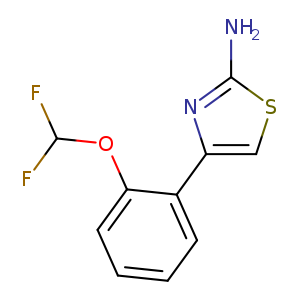 4-(2-(Difluoromethoxy)phenyl)thiazol-2-amine