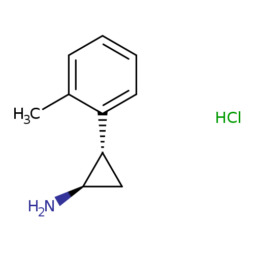 2-(2-methylphenyl)cyclopropan-1-amine hydrochloride, trans