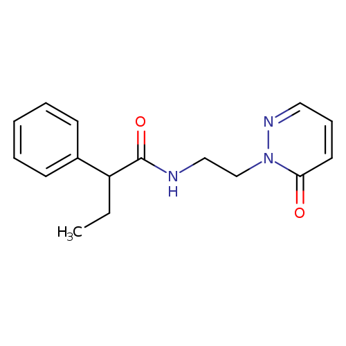 N-[2-(6-oxo-1,6-dihydropyridazin-1-yl)ethyl]-2-phenylbutanamide