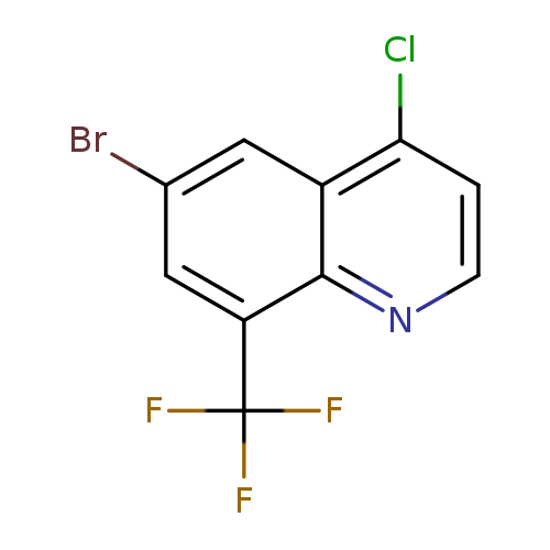 4-Bromo-6-chloro-8-(trifluoromethyl)quinoline