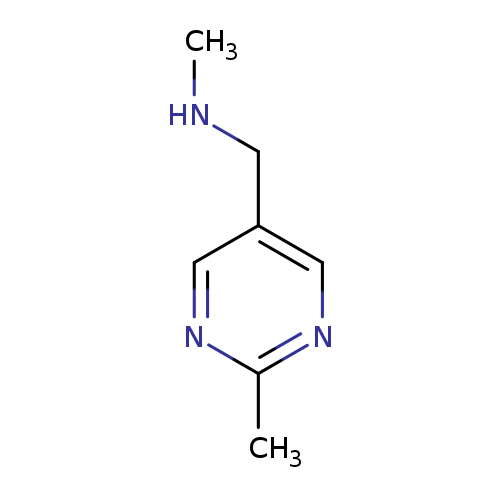 N-Methyl-1-(2-methylpyrimidin-5-yl)methanamine
