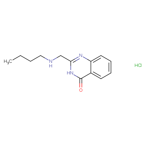 2-[(butylamino)methyl]-3,4-dihydroquinazolin-4-one hydrochloride