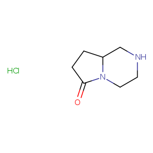 Hexahydro-pyrrolo[1,2-a]pyrazin-6-one hydrochloride