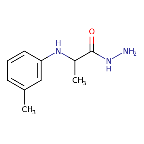 2-[(3-Methylphenyl)amino]propanohydrazide