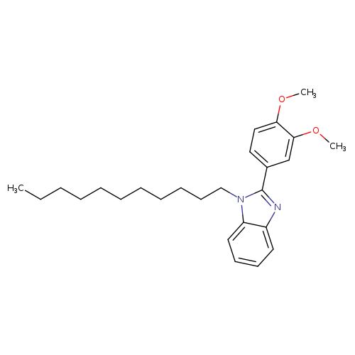 2-(3,4-dimethoxyphenyl)-1-undecyl-1H-1,3-benzodiazole