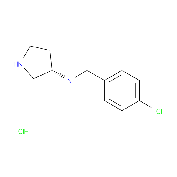 (S)-N-(4-Chlorobenzyl)pyrrolidin-3-amine hydrochloride