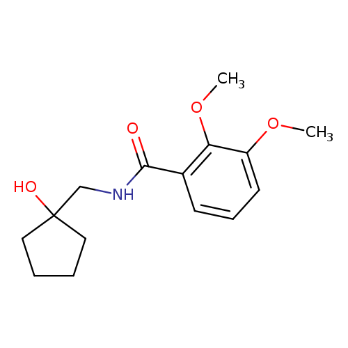 N-[(1-hydroxycyclopentyl)methyl]-2,3-dimethoxybenzamide