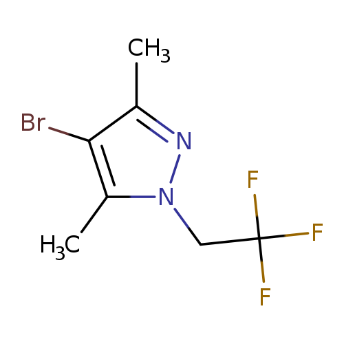 4-bromo-3,5-dimethyl-1-(2,2,2-trifluoroethyl)-1H-pyrazole