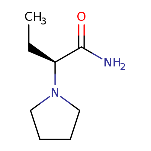 (2S)-2-(pyrrolidin-1-yl)butanamide