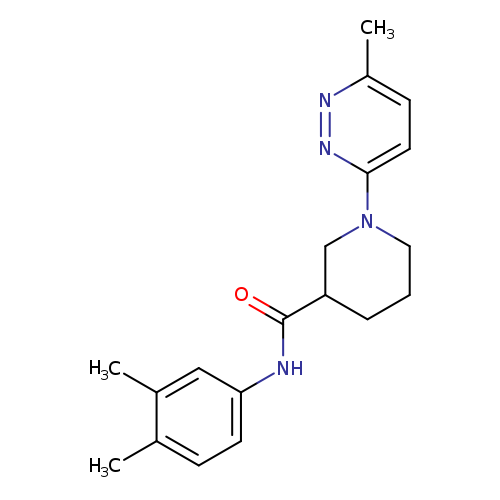 N-(3,4-dimethylphenyl)-1-(6-methylpyridazin-3-yl)piperidine-3-carboxamide
