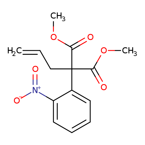 1,3-dimethyl 2-(2-nitrophenyl)-2-(prop-2-en-1-yl)propanedioate