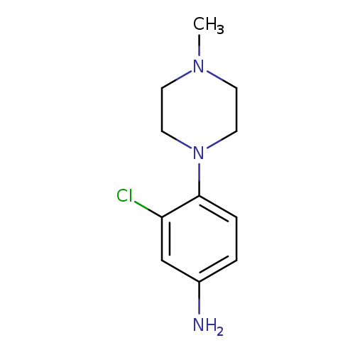 Benzenamine, 3-​chloro-​4-​(4-​methyl-​1-​piperazinyl)​-