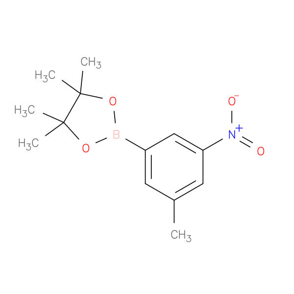 4,4,5,5-tetramethyl-2-(3-methyl-5-nitrophenyl)-1,3,2-dioxaborolane