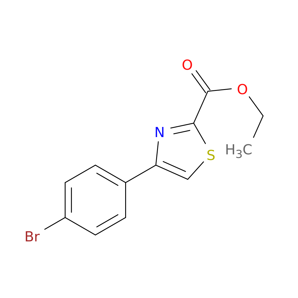 Ethyl 4-(4-bromophenyl)thiazole-2-carboxylate