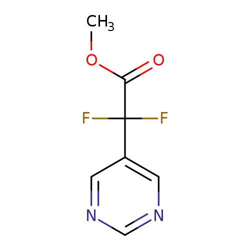 methyl 2,2-difluoro-2-(pyrimidin-5-yl)acetate