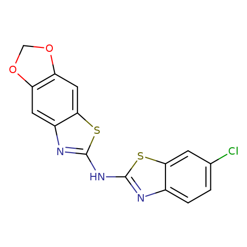 N-(6-chloro-1,3-benzothiazol-2-yl)-4,6-dioxa-10-thia-12-azatricyclo[7.3.0.0^{3,7}]dodeca-1(9),2,7,11-tetraen-11-amine