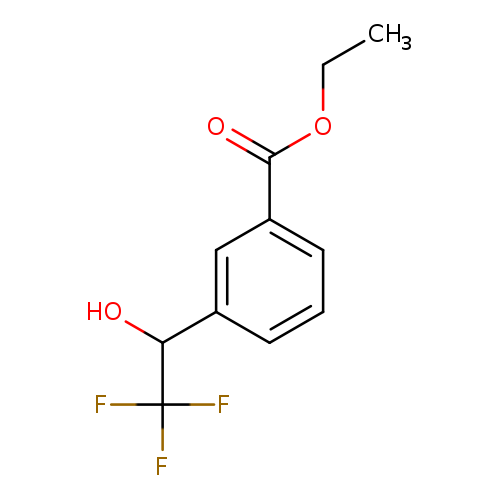 Ethyl3-(2,2,2-Trifluoro-1-hydroxyethyl)benzoate