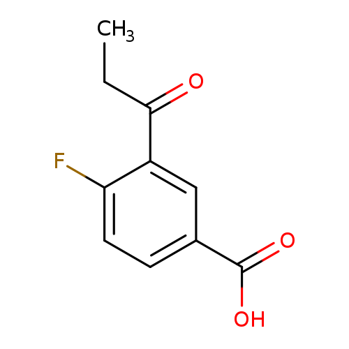 4-fluoro-3-propanoylbenzoic acid