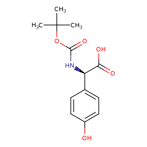 N-tert-Butoxycarbonyl-D-(4-hydroxyphenyl)glycine