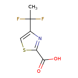 4-(1,1-difluoroethyl)-1,3-thiazole-2-carboxylic acid