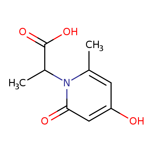 2-(4-Hydroxy-6-methyl-2-oxo-1,2-dihydropyridin-1-yl)propanoic acid