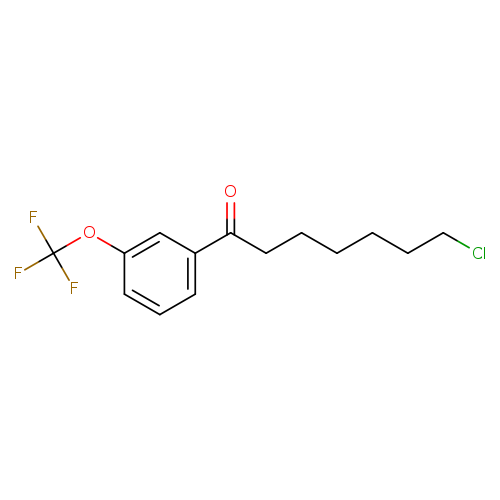 7-Chloro-1-oxo-1-(3-trifluoromethoxyphenyl)heptane