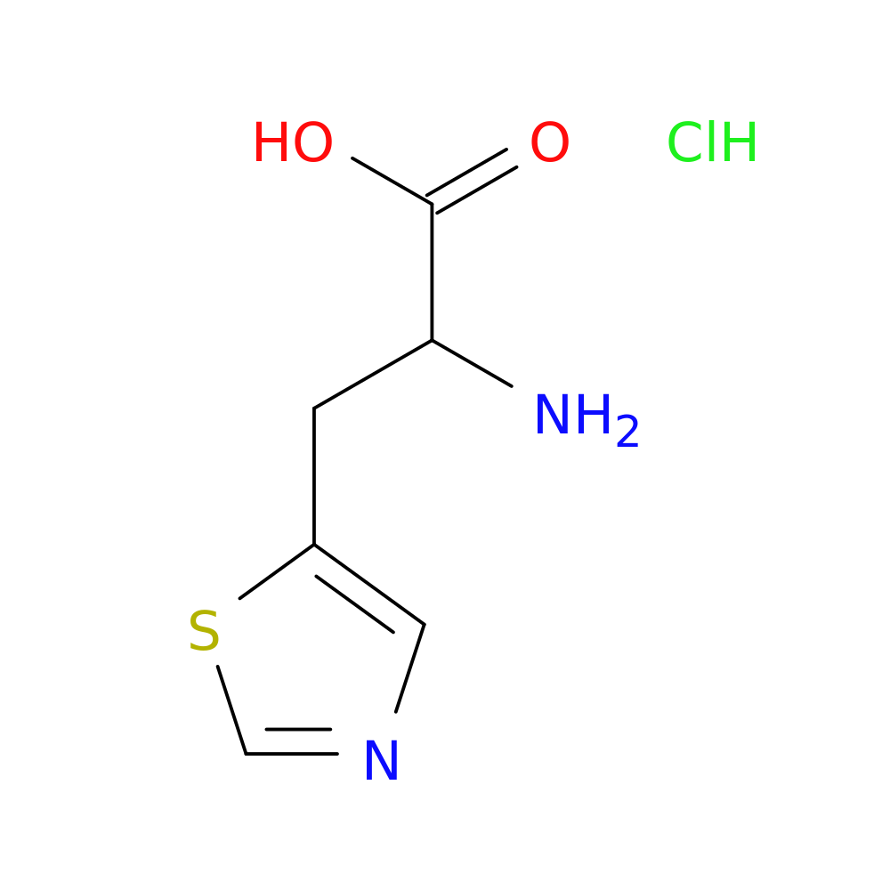 2-Amino-3-(thiazol-5-yl)propanoic acid hydrochloride