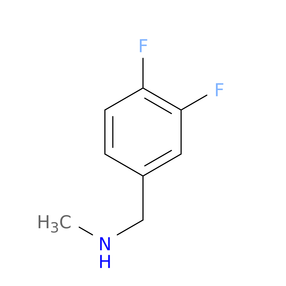 1-(3,4-Difluorophenyl)-N-methylmethanamine