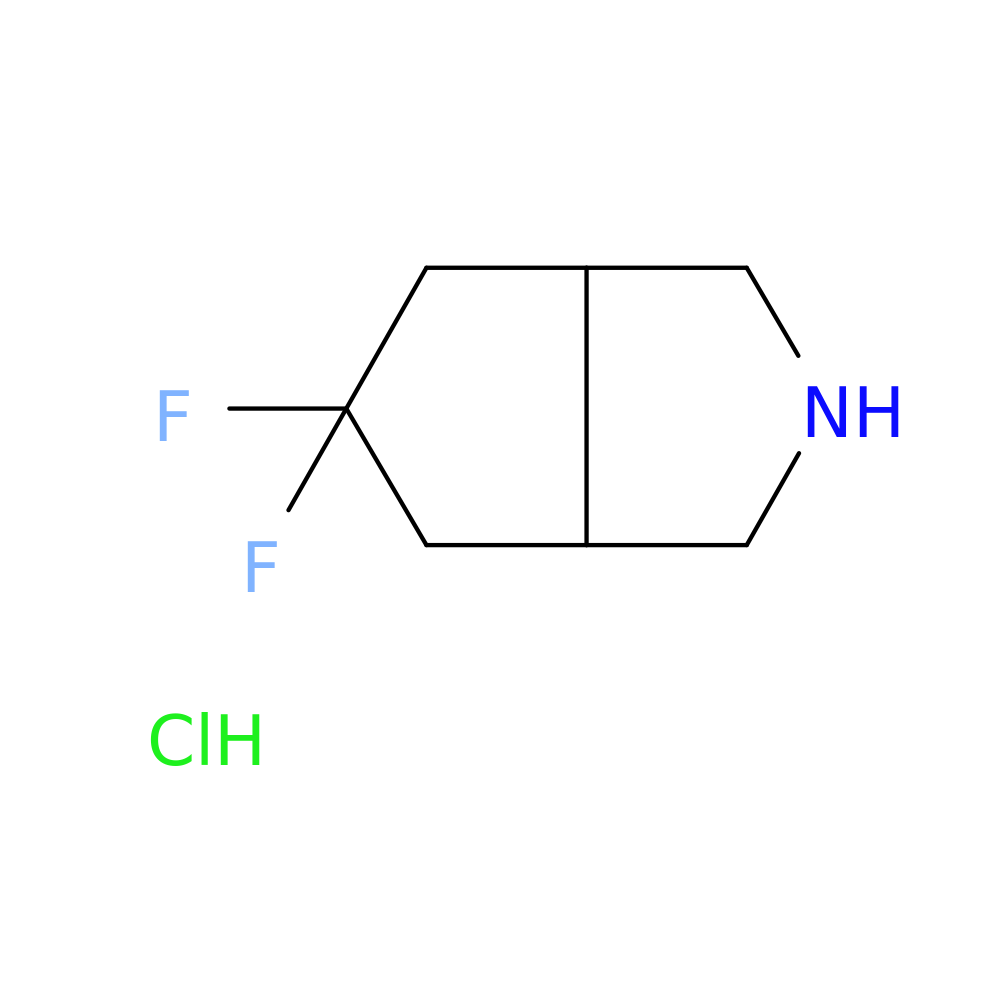 5,5-difluoro-octahydrocyclopenta[c]pyrrole hydrochloride