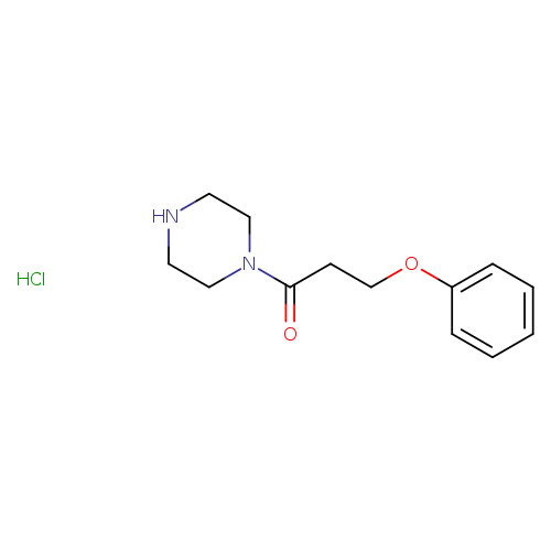 3-phenoxy-1-(piperazin-1-yl)propan-1-one hydrochloride
