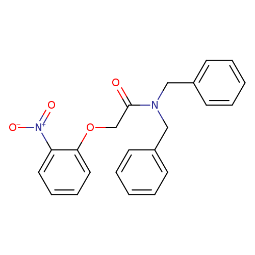 N,N-dibenzyl-2-(2-nitrophenoxy)acetamide