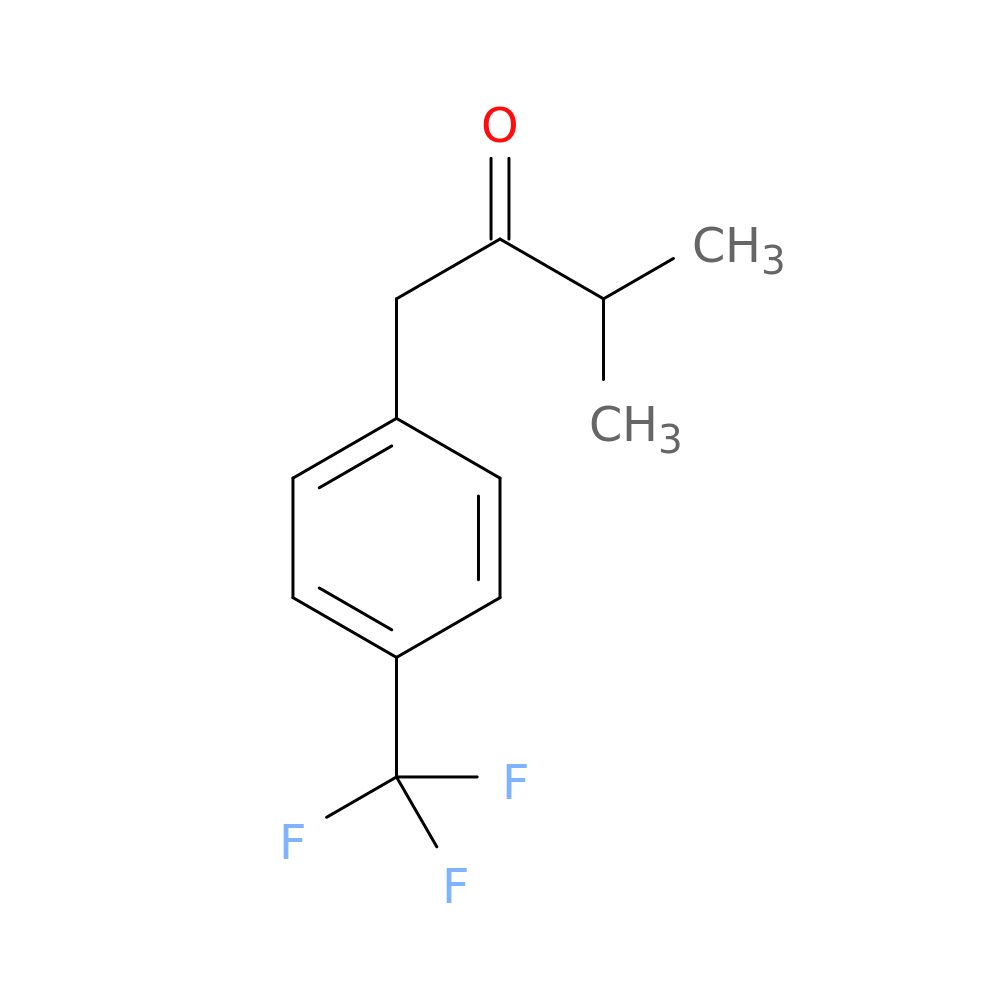 3-Methyl-1-[4-(trifluoromethyl)phenyl]butan-2-one