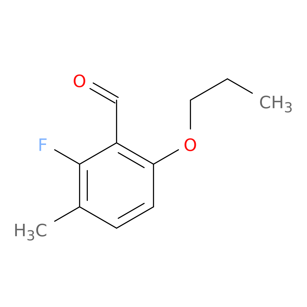 2-Fluoro-3-methyl-6-propoxybenzaldehyde
