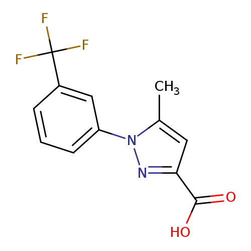 5-Methyl-1-(3-trifluoromethyl-phenyl)-1h-pyrazole-3-carboxylic acid