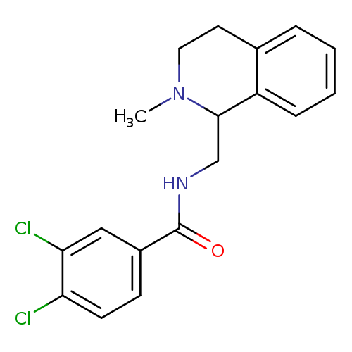 BPR1M97; 3,4-Dichloro-N-((1,2,3,4-tetrahydro- 2-methylisoquinolin-1-yl)methyl)benzamide
