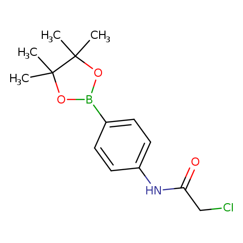 2-Chloro-N-(4-(4,4,5,5-tetramethyl-1,3,2-dioxaborolan-2-yl)phenyl)acetamide