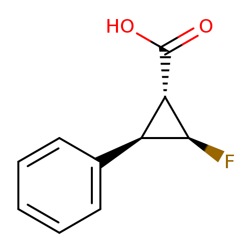 rac-(1R,2S,3R)-2-fluoro-3-phenylcyclopropane-1-carboxylicacid