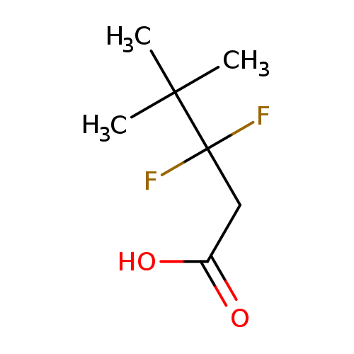 3,3-difluoro-4,4-dimethylpentanoic acid